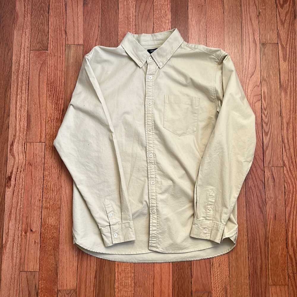 Forever 21 — Cream dress shirt